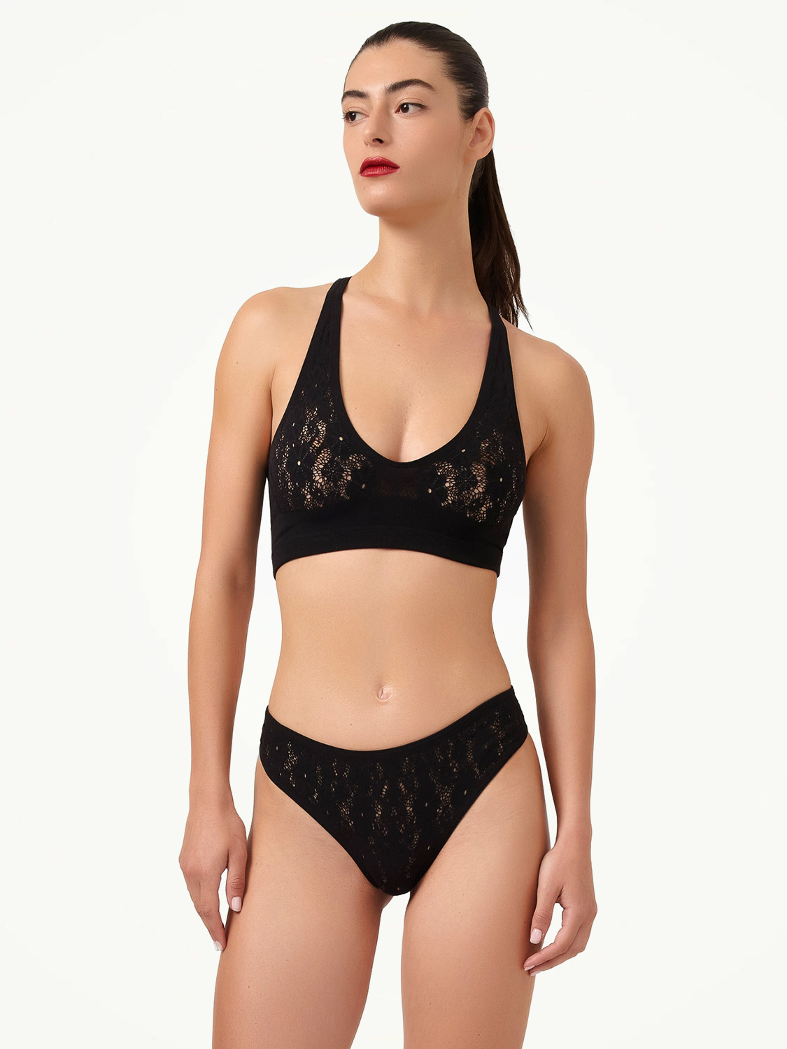 Трусы-танга НЭТ ЛЭЙС